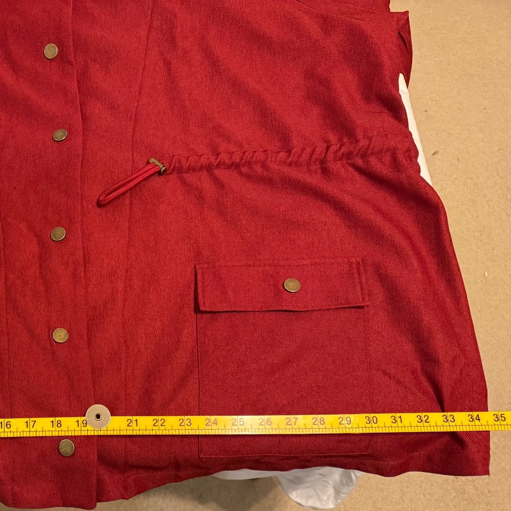 Bloomchic Barn Coat Shacket Utility Jacket Size U… - image 5